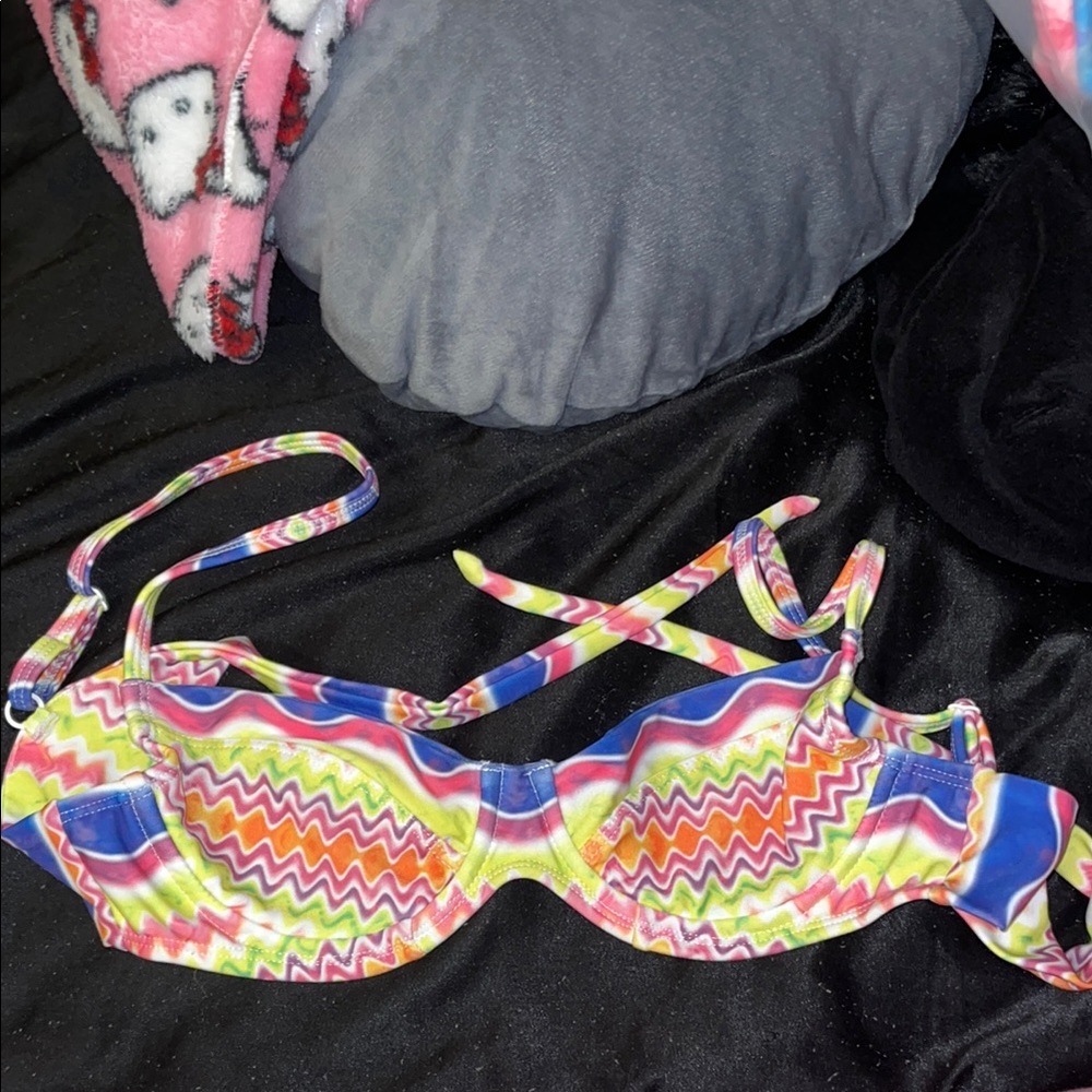 Sea monkey size small Moana bikini top